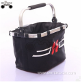 Folding bike basket high quality aluminum alloy bicycle front bag for mountain bike